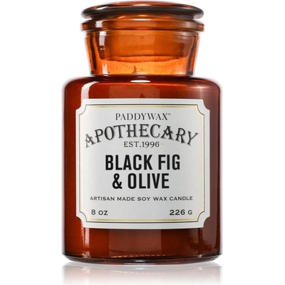 Paddywax Apothecary Fig & Olive ароматна свещ 226 гр