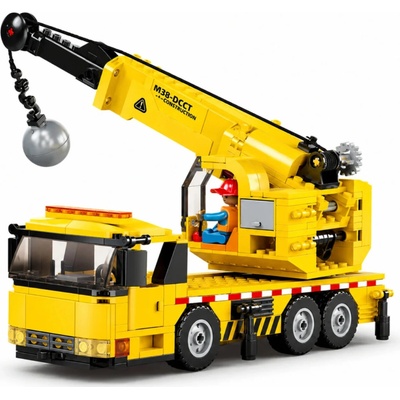 Sluban B1195 Autojeřáb s demoliční koulí