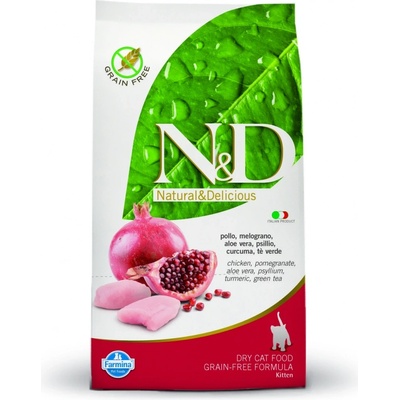N&D Grain Free Cat Kitten kura Pomegranate 300 g