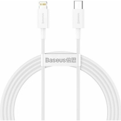 Baseus BRA010675 Superior USB-C/Lightning, 20 W, 1,5m, bílý