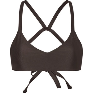 Oy Дамско бикини горнище Oy Women's Surf Bikini Oberteil Dace Bikini top - Dunkelbraun (150-6132-0113)