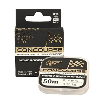Benzar Mix benzar concourse mono power nadväzcová šnúra 50 m 0,10 mm 1,85 kg