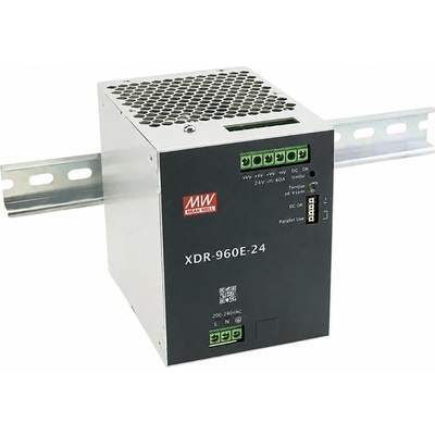 MEAN WELL XDR-960E-24 síťový zdroj na DIN lištu 24 V 40 A 960 W Obsah 1 ks
