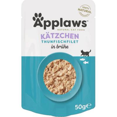 Applaws Natural Kitten vo vývare 12 x kuracie prsia 50 g