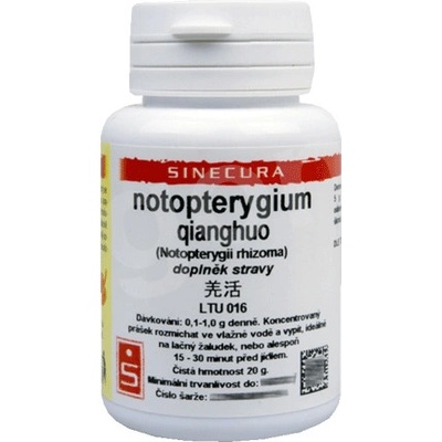 Sinecura Notopterygium Qianghuo extrakt 20 g
