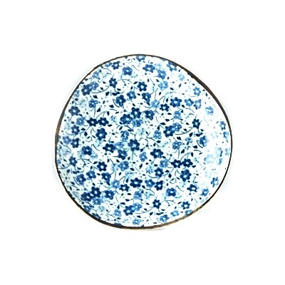 MIJ Dezertní talíř BLUE DAISY 12 cm
