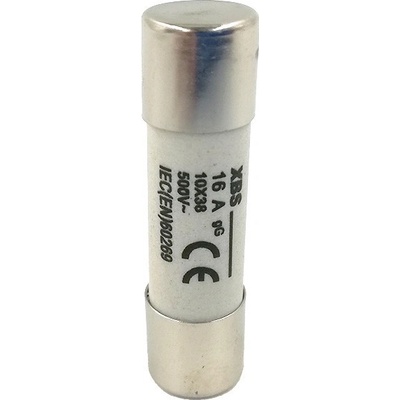 Poistka valcová 16A 10x38mm