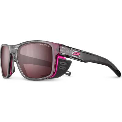 Julbo Алпийски очила Julbo Shield Spectron HD Polarized S3 Glacier glasses - Grey / Neon pink / Rose / Silver Flash - размер M (205-7285-0311)