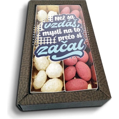 Sablio Mandle v čokoláde Než sa vzdáš mysli na to prečo si začal 2 x 80 g