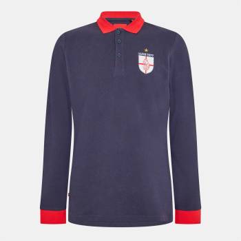 Luke Блуза с яка Luke Men's Bobbys Long-Sleeve Polo Shirt - Navy