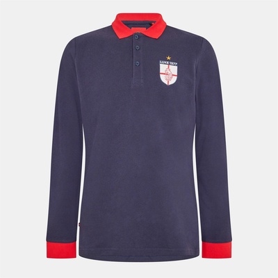 Luke Блуза с яка Luke Men's Bobbys Long-Sleeve Polo Shirt - Navy