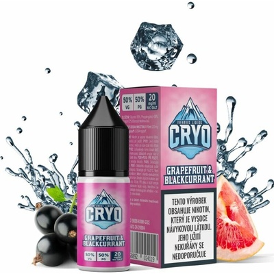 Infamous Cryo Grapefruit & Blackcurrant 10 ml 20 mg