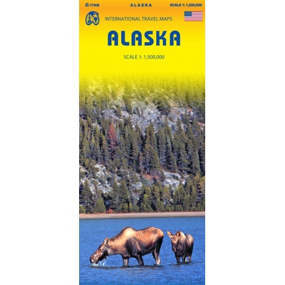 ITMB Publishing mapa Alaska (Aljaška) 1:1,5 mil. ITM