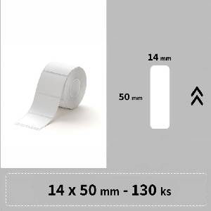Niimbot етикети RP 15x50mm 125 бр. бели за D11, D11-M, D110, D110-H (A2A68601001)