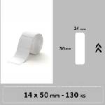 Niimbot етикети RP 15x50mm 125 бр. бели за D11, D11-M, D110, D110-H (A2A68601001)