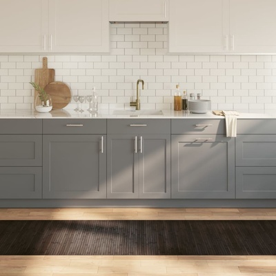 vidaXL Килим, правоъгълен, тъмнокафяв, 70x300 см, бамбук (376755)