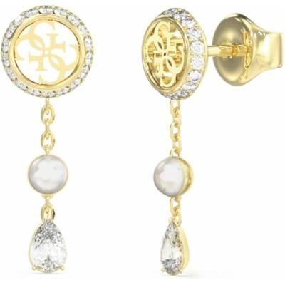 Guess náušnice Tiny Pearly JUBE05521JWYGT/U