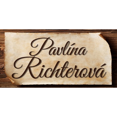 Cedulky sport hobby Jmenovka na dveře, schránku/CD2022 Velikost: 10x4 – Zboží Mobilmania