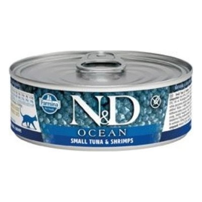 N&D CAT OCEAN Adult Tuna & Shrimps 70 g