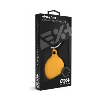 Apple NextOne AirTag Secure Silicone Key Clip - Orange (atg-sil-wij)