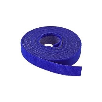 LogiLink organizátor kabelů, Velcro páska, 4m, modrý KAB0053