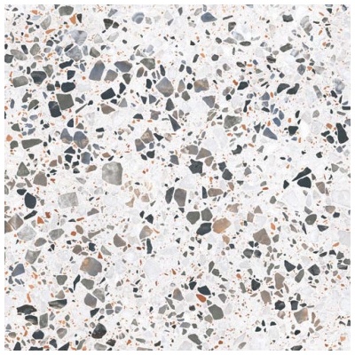 KAI GROUP ГРАНИТОГРЕС terrazzo veneto white 6539 60х60 r (6539)