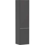 Hansgrohe Xelu Q - Шкаф висок 40x165x35 см, 2 врати, панти отдясно, матово сиво/матово бяло 54140700 (54140700)