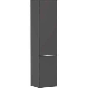 Hansgrohe Xelu Q - Шкаф висок 40x165x35 см, 2 врати, панти отдясно, матово сиво/матово бяло 54140700 (54140700)