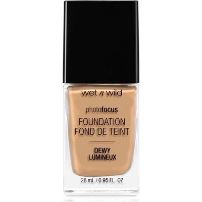 Wet n Wild Photo Focus ľahký hydratačný make-up pre rozjasnenie pleti Golden Beige 28 ml