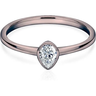 SAVICKI Годежен пръстен Pure: черно злато, диамант