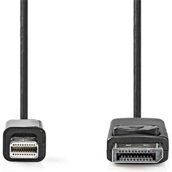 Nedis Кабел Nedis CCGL37400BK20 mini Displayport1.2, щепсел за Display port, 21, 6 Gbps, 2 м (CCGL37400BK20)