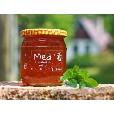 Bzukot Med z mátového květu 500 g