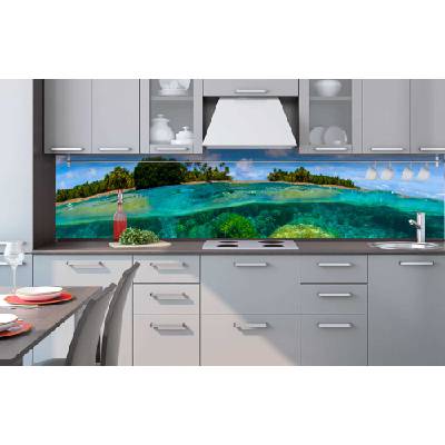 DIMEX ART Фототапет за кухня - коралов риф 260 x 60 см