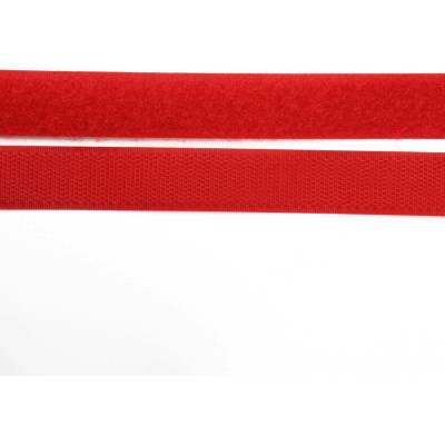 Pro Háčkování Suchý zip, 20 mm, komplet červená