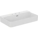 Ideal Standard Conca Ceram - Умивалник 80x45 см, с преливник, 3 отвора за смесител, бял T379301 (T379301)