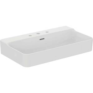 Ideal Standard Conca Ceram - Умивалник 80x45 см, с преливник, 3 отвора за смесител, бял T379301 (T379301)