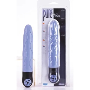 Seven Creations ВИБРАТОР PURE SILICONE VIBE AVENDER/BLACK ОТ SexOutlet. bg