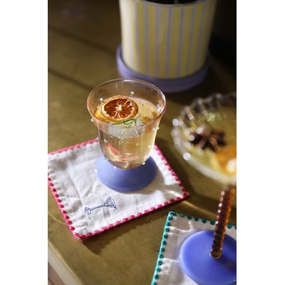 &k amsterdam Комплект коктейлни салфетки &k amsterdam Napkin Cocktail Zigzag (4 броя) (6044.02)