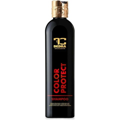 Dedra Color Protect šampón pro barvené vlasy s Keratinem, Betaine & Pšeničnými proteiny ochrana barvy & zářivý lesk 320 ml