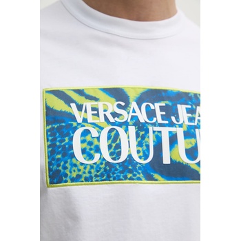 Versace Jeans Couture Памучна тениска Versace Jeans Couture (78GAHE04.CJ00E)