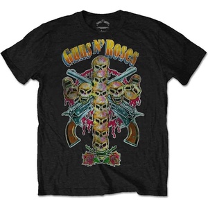 Guns N' Roses Skull Cross 80s Black M Риза (GNRTS20MB02)