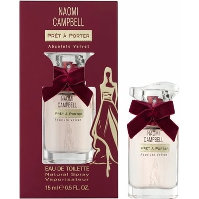 Naomi Campbell Prét a Porter Absolute Velvet toaletná voda dámska 15 ml