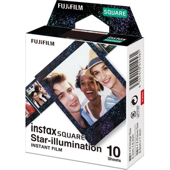 Fujifilm Square Star Illumination 10 бр. Фото хартия (16633495-INSTAX)