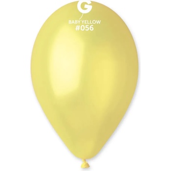 Image 1 of Gemar Балон металик бебешко жълто 26 см