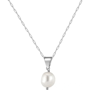 DELIS Сребро 925, jw1537, модел с перли, родиево покритие (jw1537)