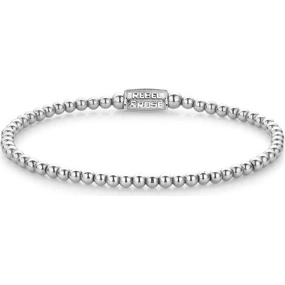 REBEL & ROSE náramek Silver Shine RR-30002-S