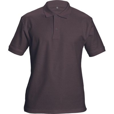 Cerva Unisex polokošile Dhanu tm.hnědá