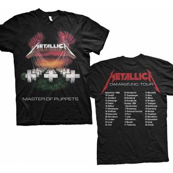 Metallica tričko MOP Tour Europe 86