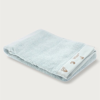OFF WHITE Хавлиена кърпа OFF WHITE Off Shower Towel 99 - Blue Blue