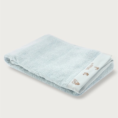 OFF WHITE Хавлиена кърпа OFF WHITE Shower Towel - Blue Blue